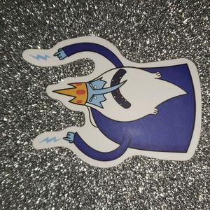 ADVENTURE TIME waterproof sticker Simon Ice King